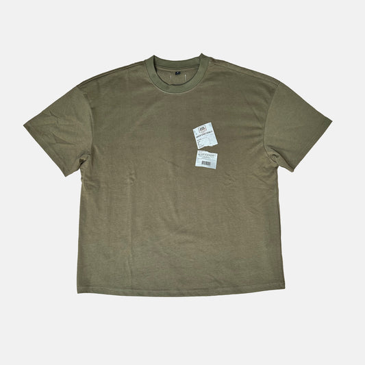 Boxy Graphic Tee in Olive